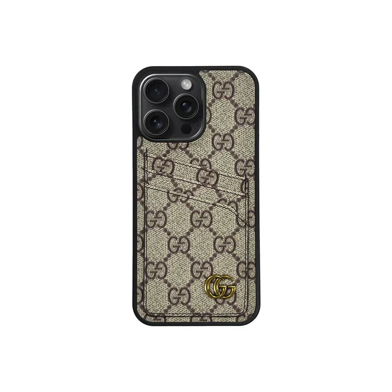 LUXURY CARD BAG CLASSIC PHONE CASE