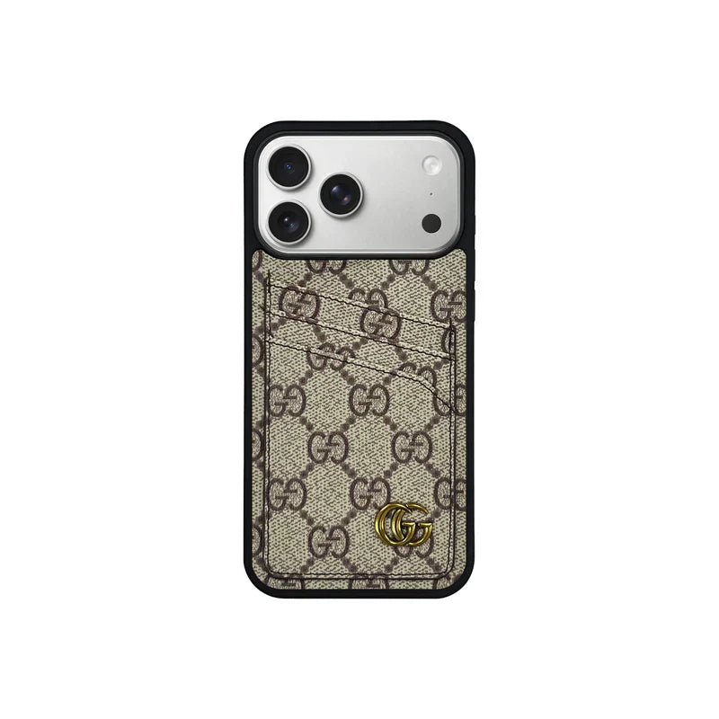 LUXURY CARD BAG CLASSIC PHONE CASE