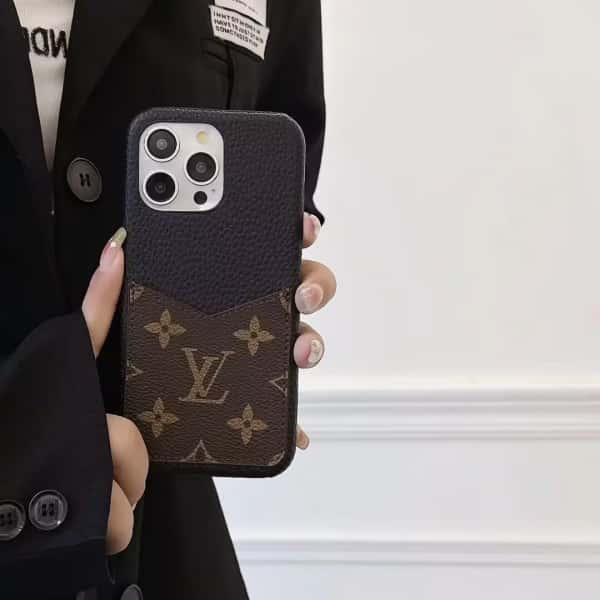 Leather Card Slot Case For iPhone 16 15 14