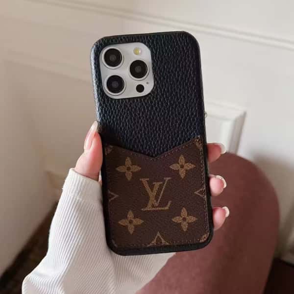 Leather Card Slot Case For iPhone 16 15 14