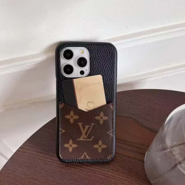 Leather Card Slot Case For iPhone 16 15 14
