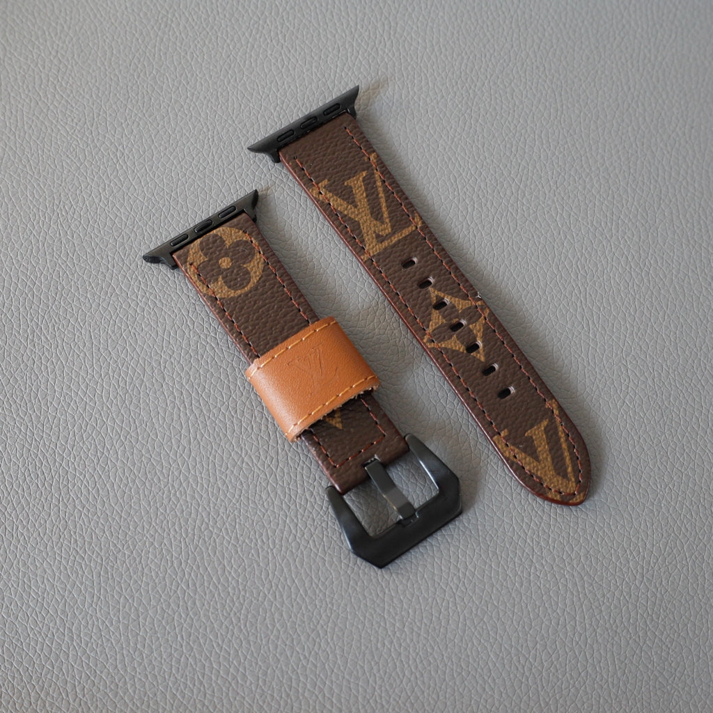 Luxury Watch Band for Apple Watch Brown Monogram