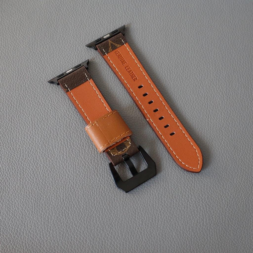 Luxury Watch Band for Apple Watch Brown Monogram