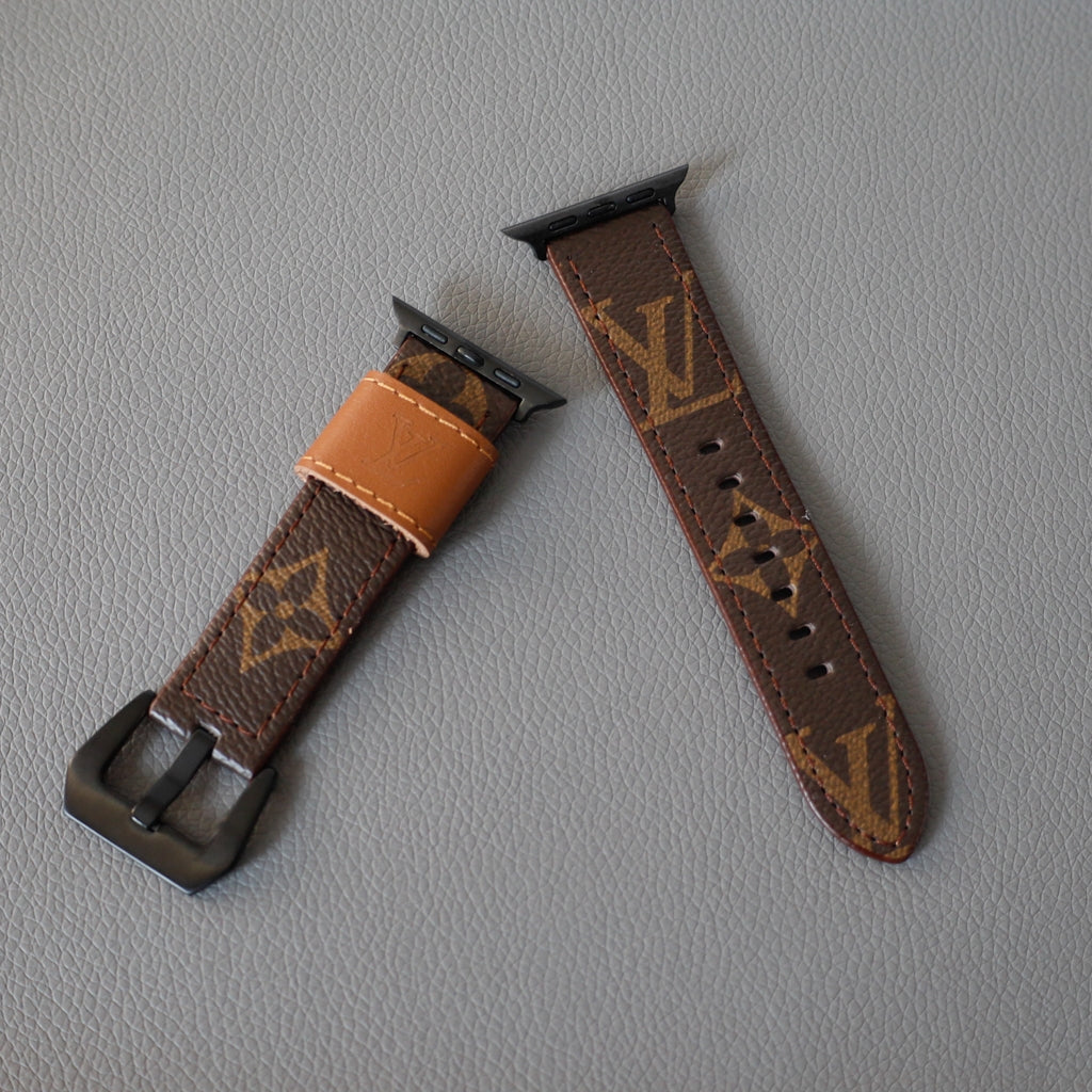 Luxury Watch Band for Apple Watch Brown Monogram