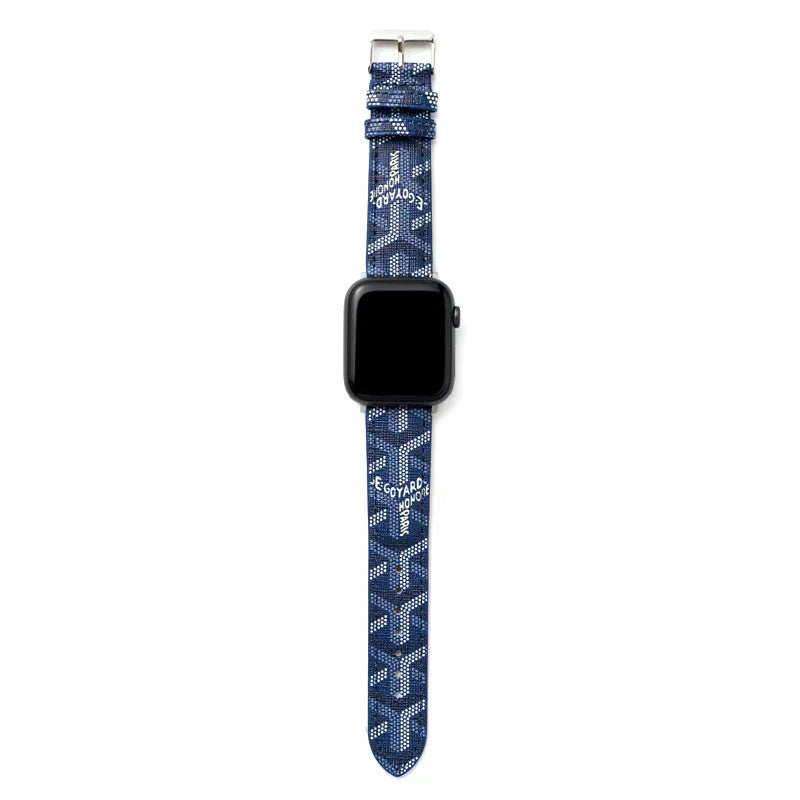 Luxury GYD GREEN Leather Strap for Apple Watch