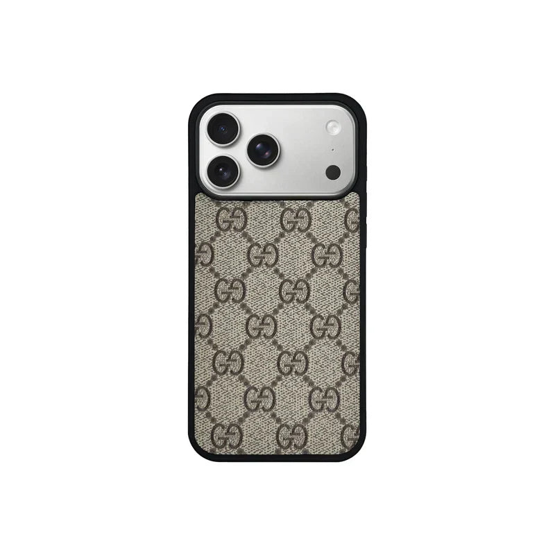 Designer Monogram MagSafe Case for iPhone 12-17 Series