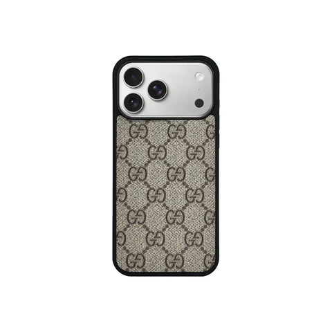 Designer Monogram MagSafe Case for iPhone 12-17 Series