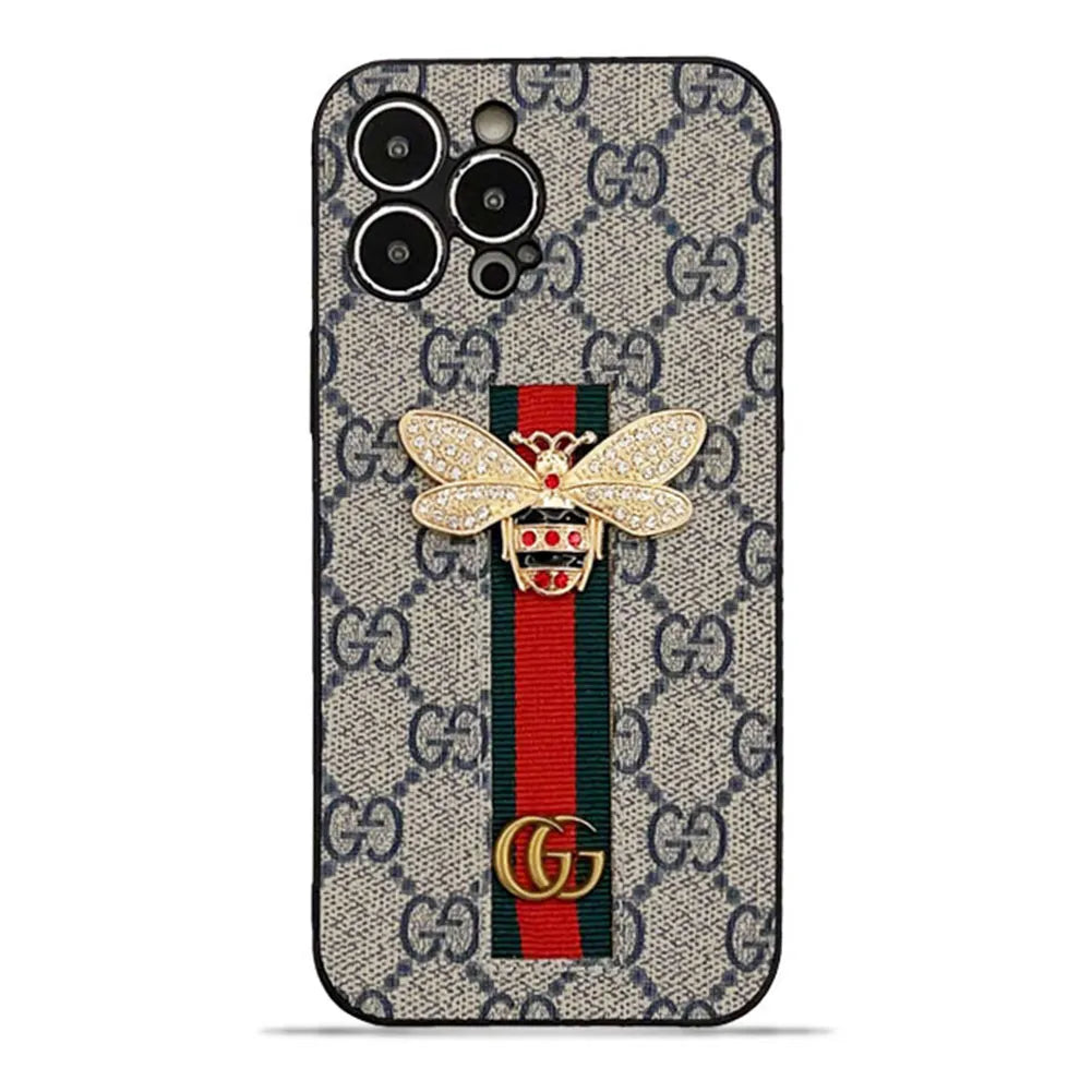 Bee Trendy Phone Case For iPhone With Hand Holder
