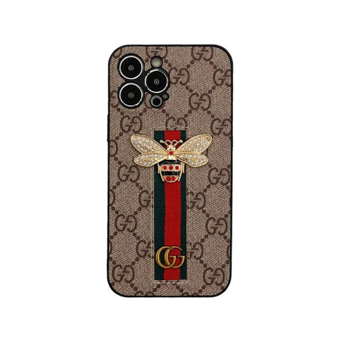 Bee Trendy Phone Case For iPhone With Hand Holder