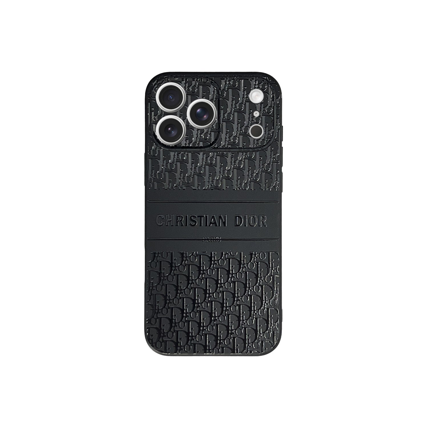 Premium Black Phone Case For iPhone 12-17