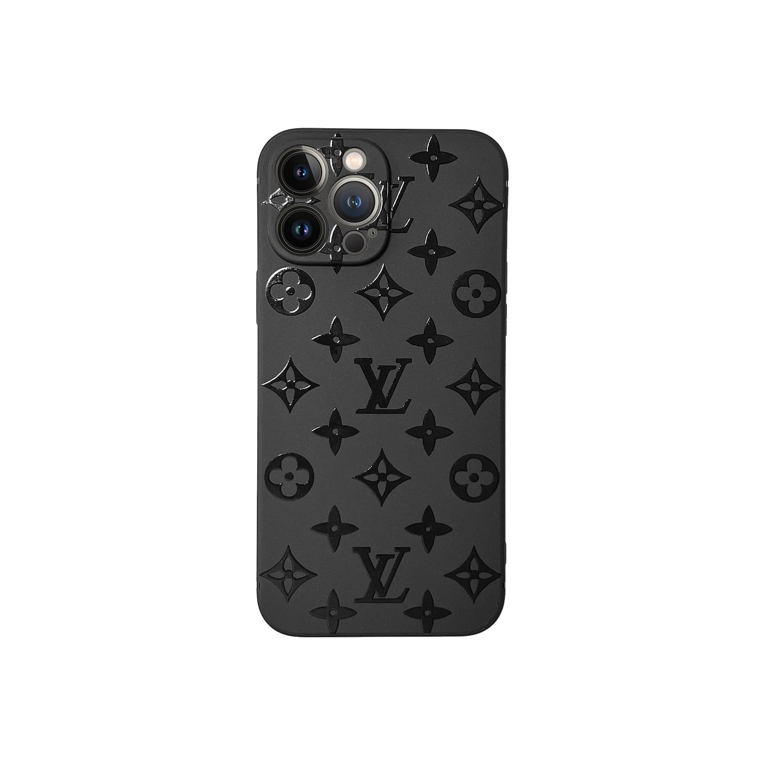 Premium Black Phone Case For iPhone 12-17