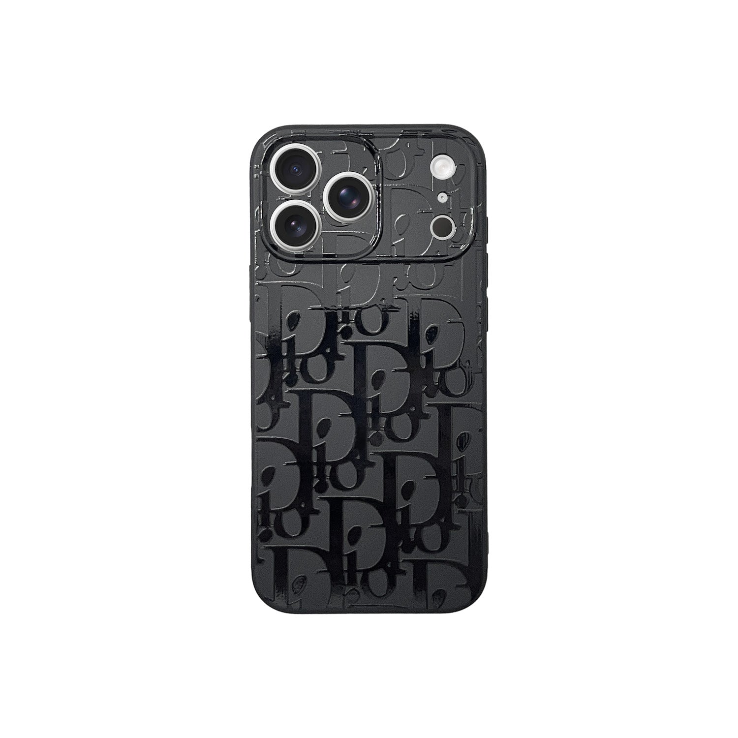 Premium Black Phone Case For iPhone 12-17