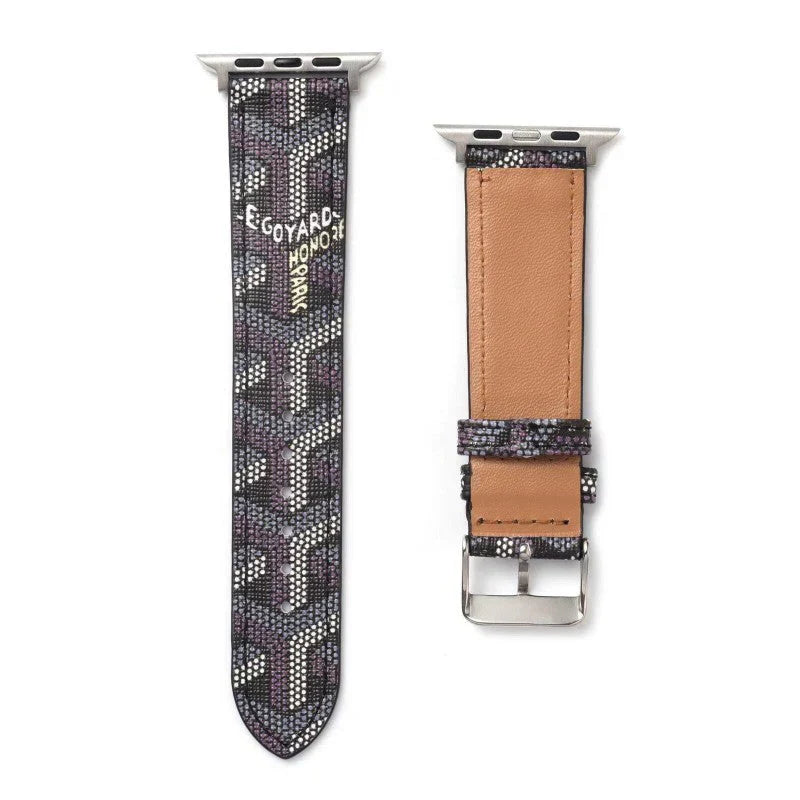 Luxury GYD GREEN Leather Strap for Apple Watch