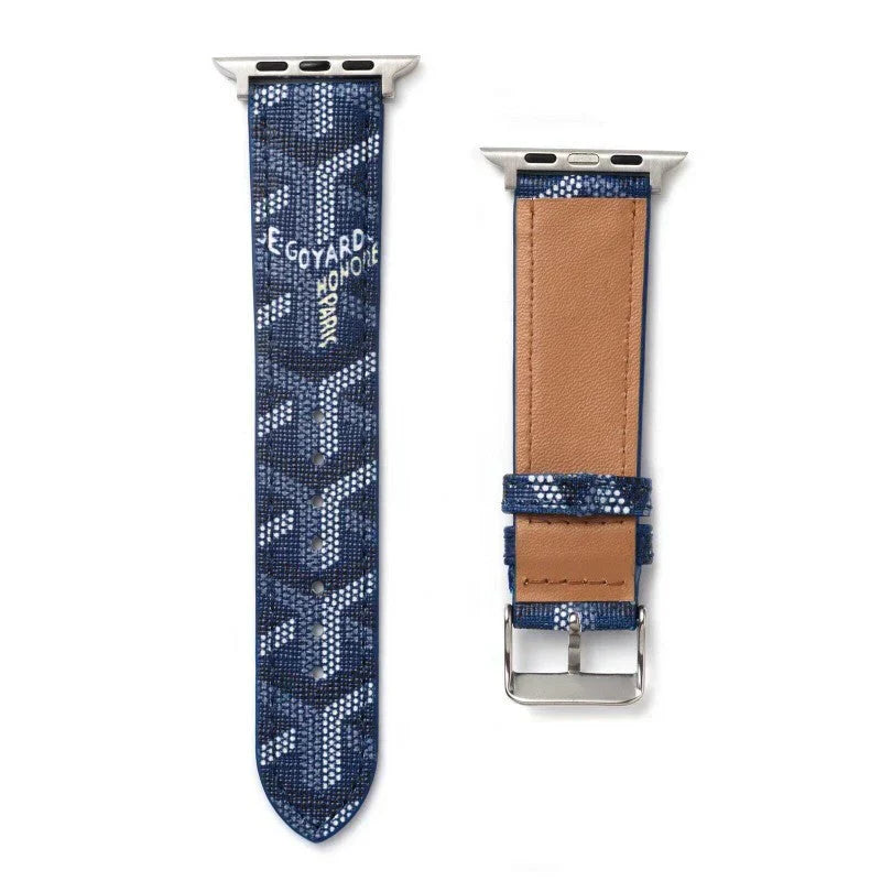 Luxury GYD GREEN Leather Strap for Apple Watch