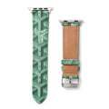 Luxury GYD GREEN Leather Strap for Apple Watch
