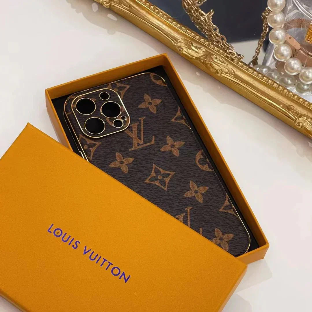 BROWN COLOR PHONE CASE FOR IPHONE