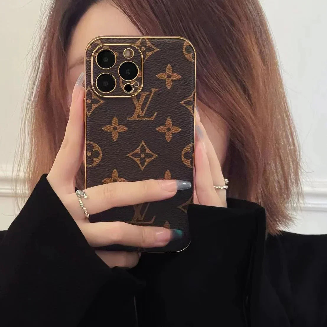 BROWN COLOR PHONE CASE FOR IPHONE