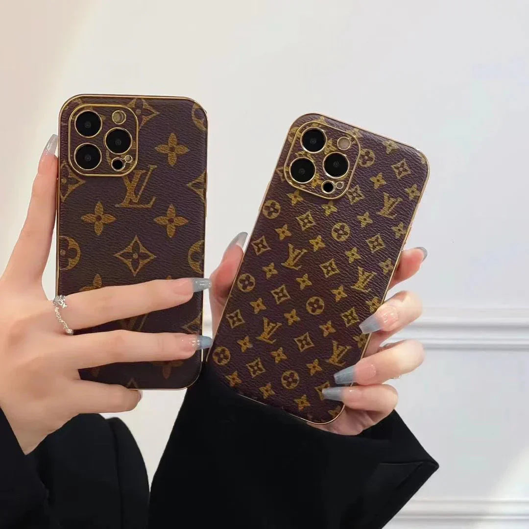 BROWN COLOR PHONE CASE FOR IPHONE
