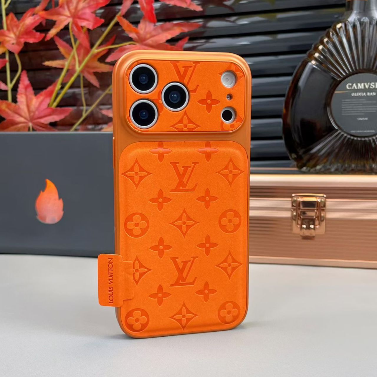 Luxury Louis Vuitton Classic Monogram Phone Case For iPhone
