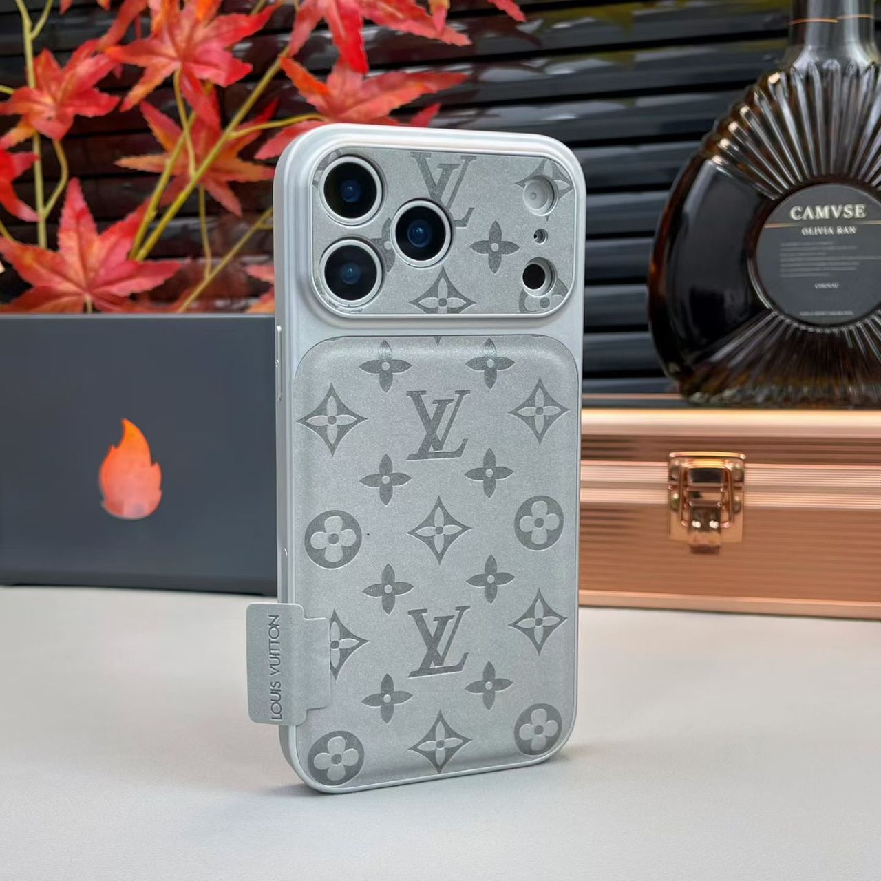 Luxury Louis Vuitton Classic Monogram Phone Case For iPhone