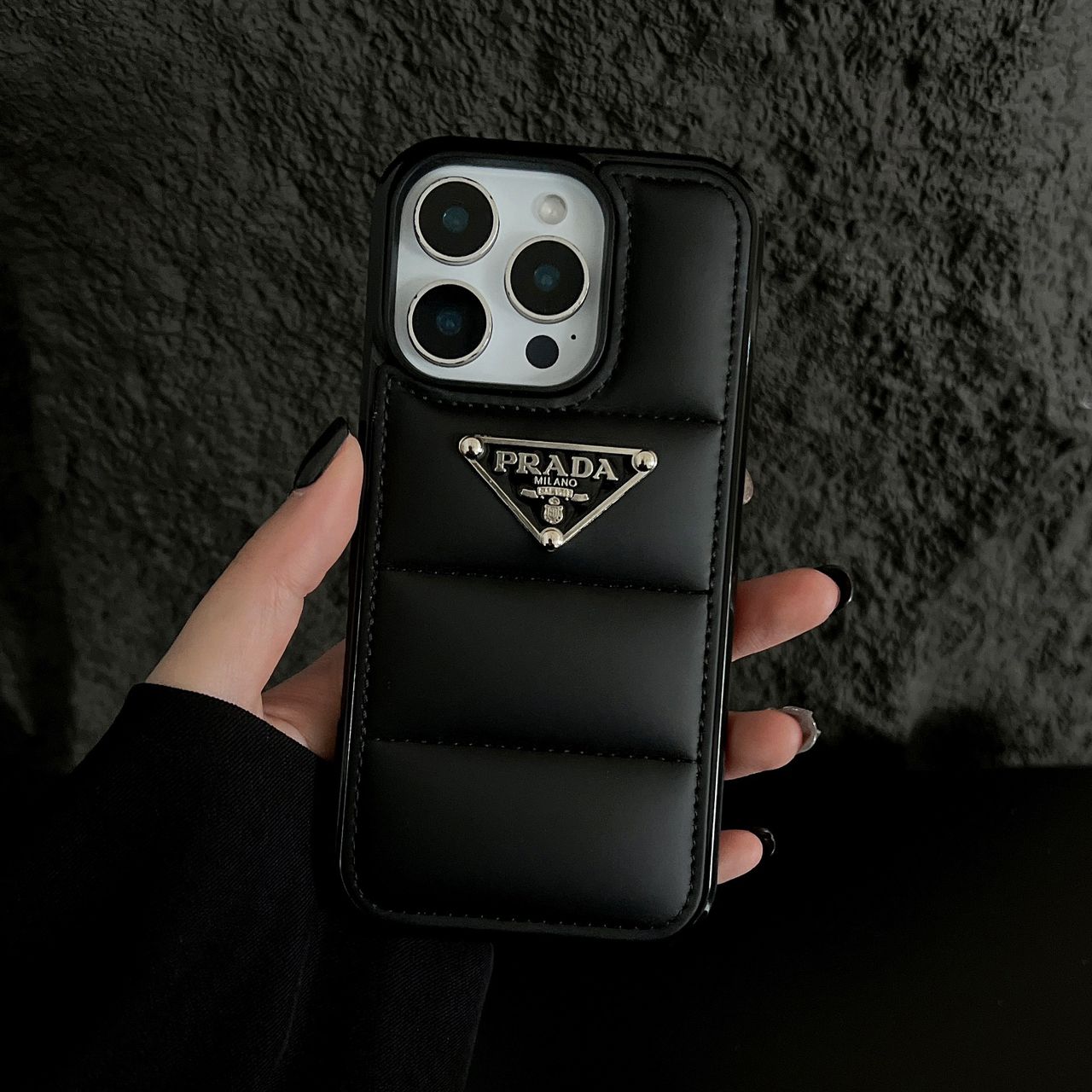 Luxury Prada Phone Case For iPhone 13-17