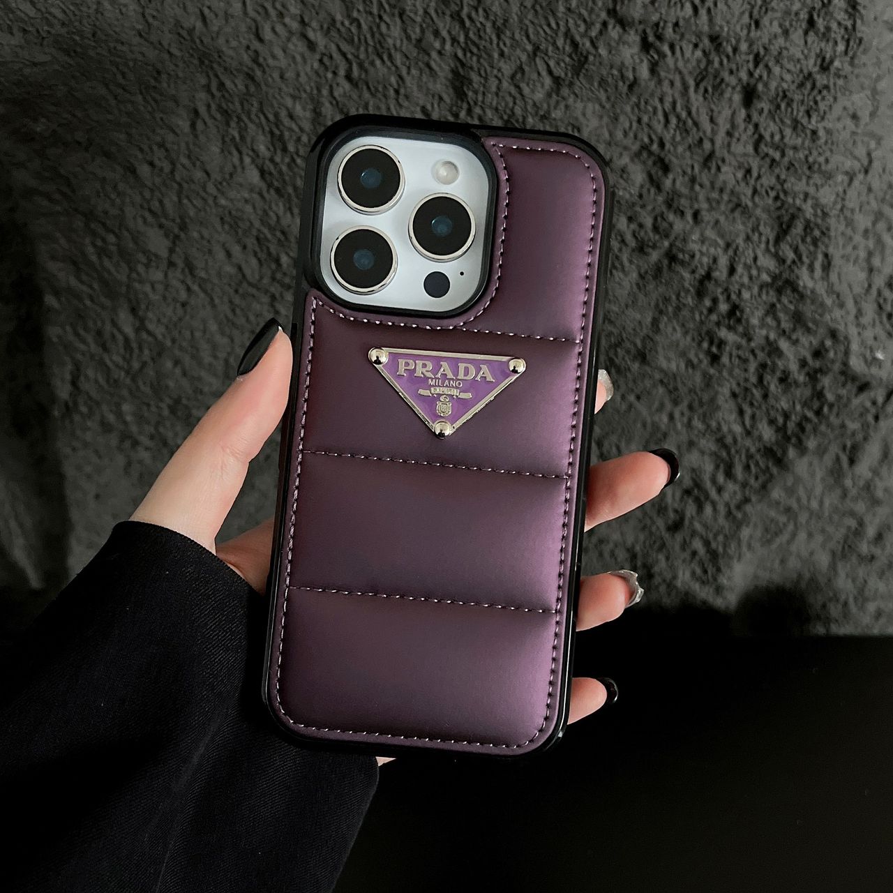 Luxury Prada Phone Case For iPhone 13-17