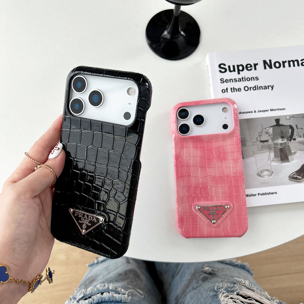 Elegant Prada Apple Phone Case For iPhone 13-17