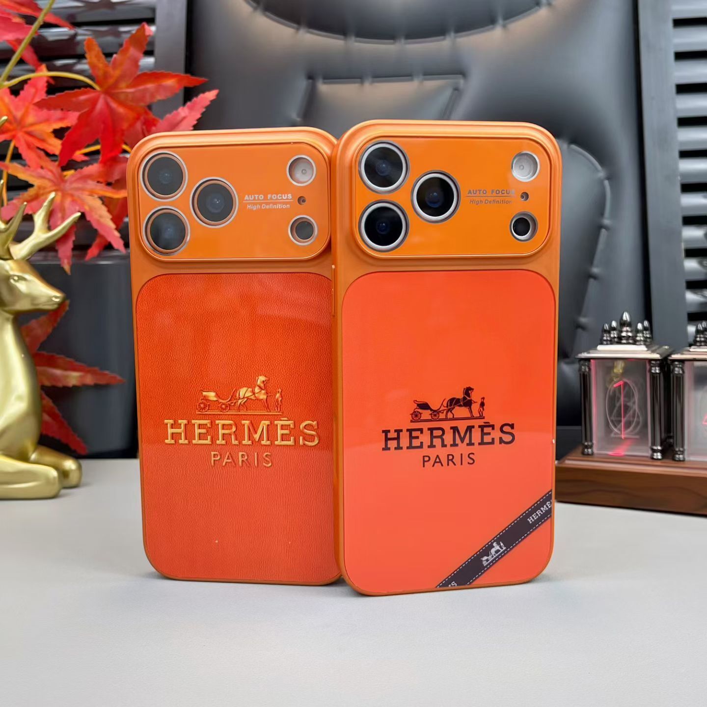 Premium H Glass Phone Case -Luxury Protection For iPhone 14-17