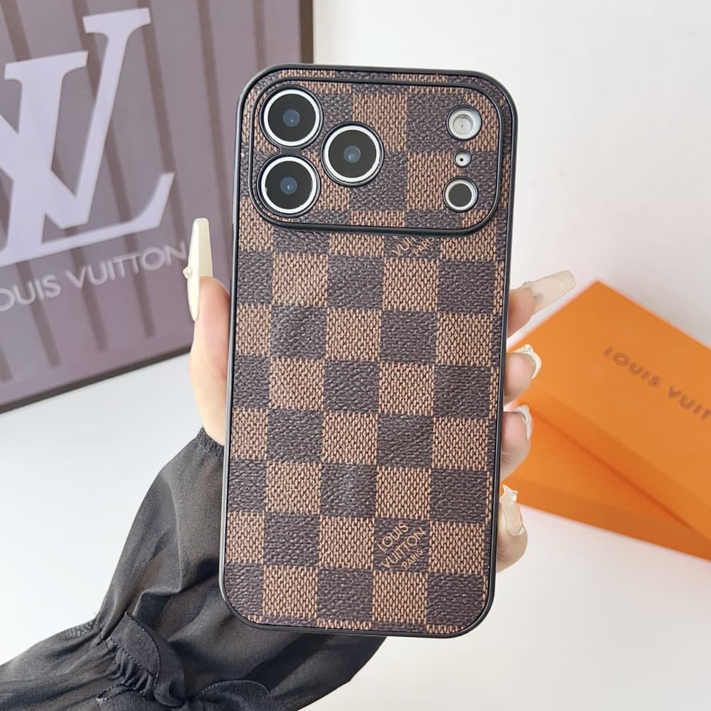 Luxury Monogram MagSafe Case for iPhone 12-17 Series