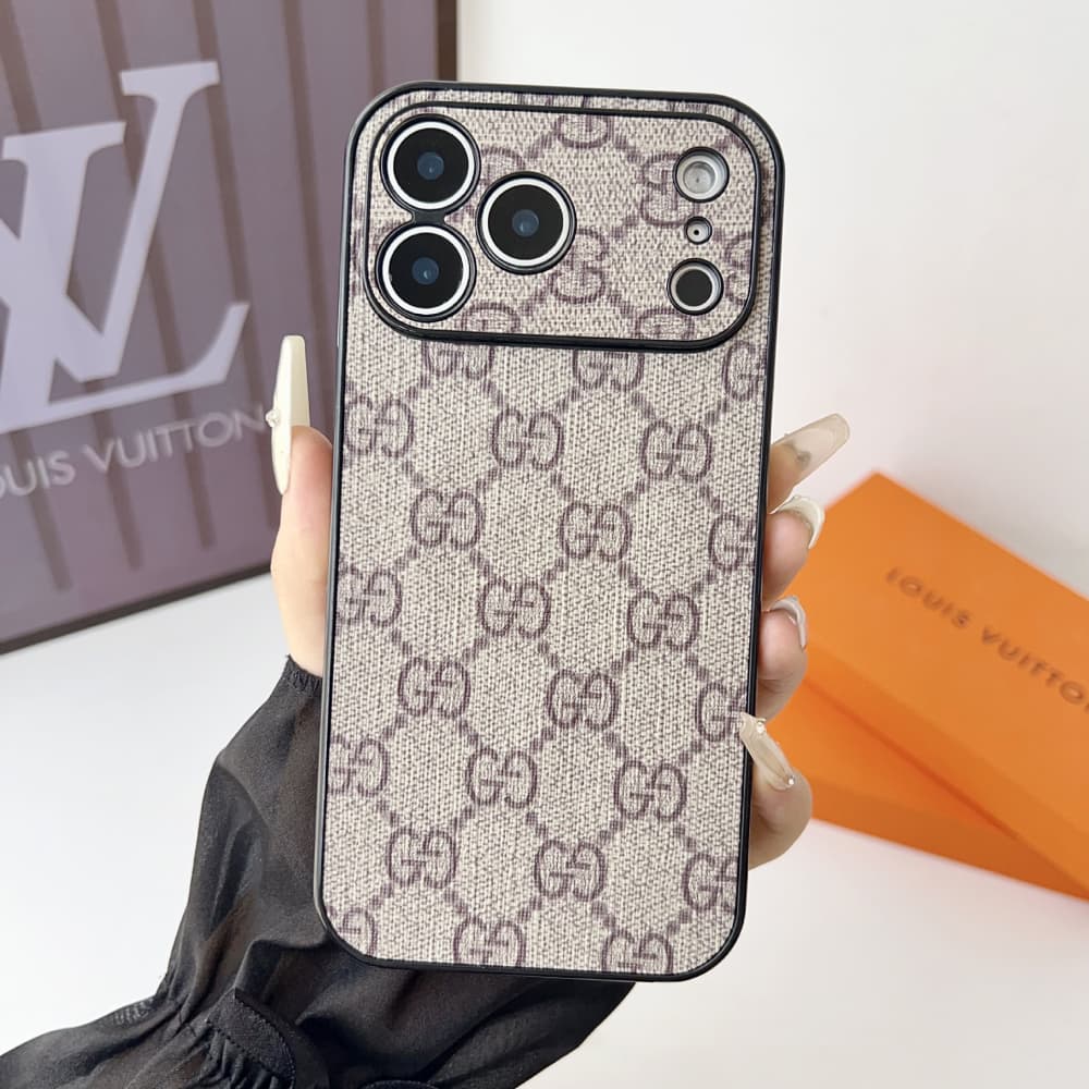 Luxury Monogram MagSafe Case for iPhone 12-17 Series