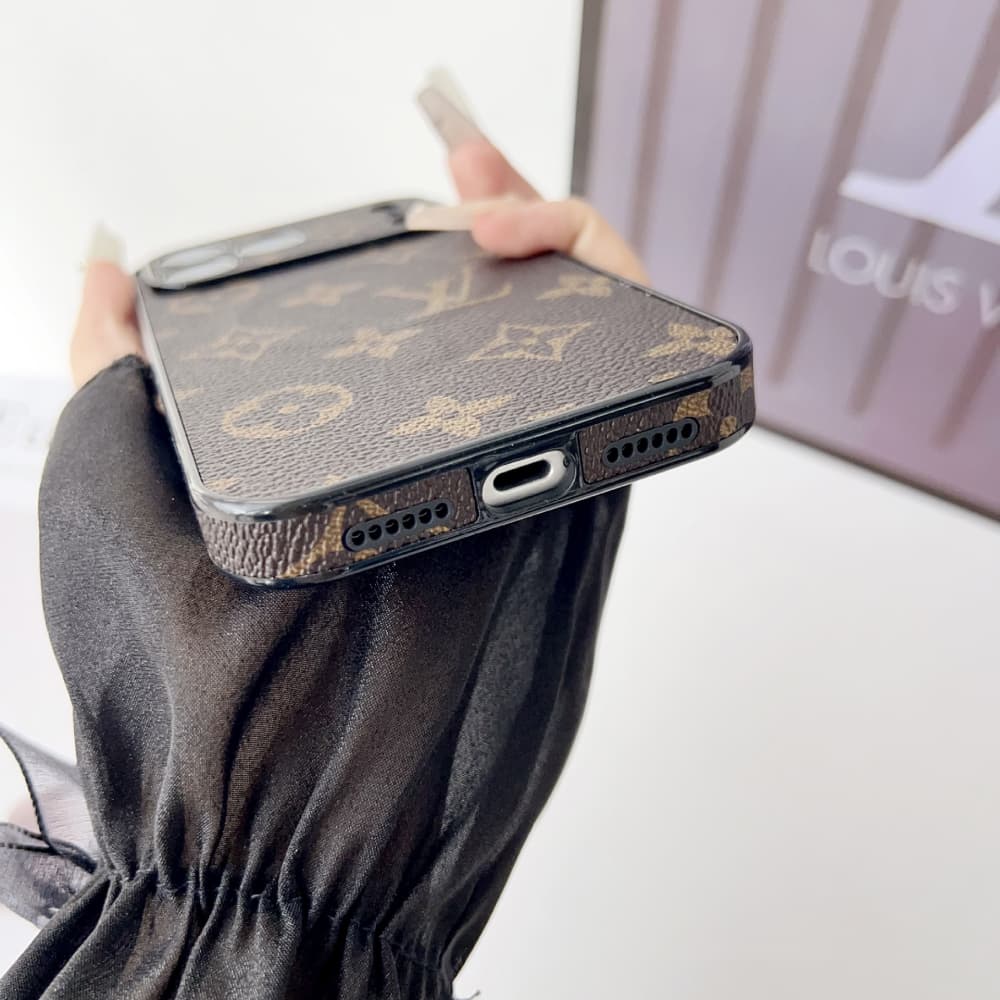 Luxury Monogram MagSafe Case for iPhone 12-17 Series