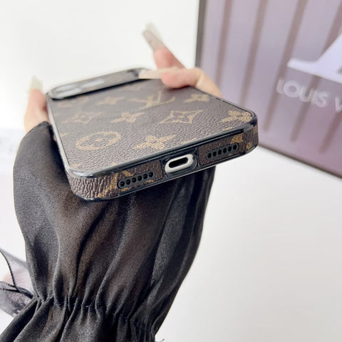 Luxury Monogram MagSafe Case for iPhone 12-17 Series