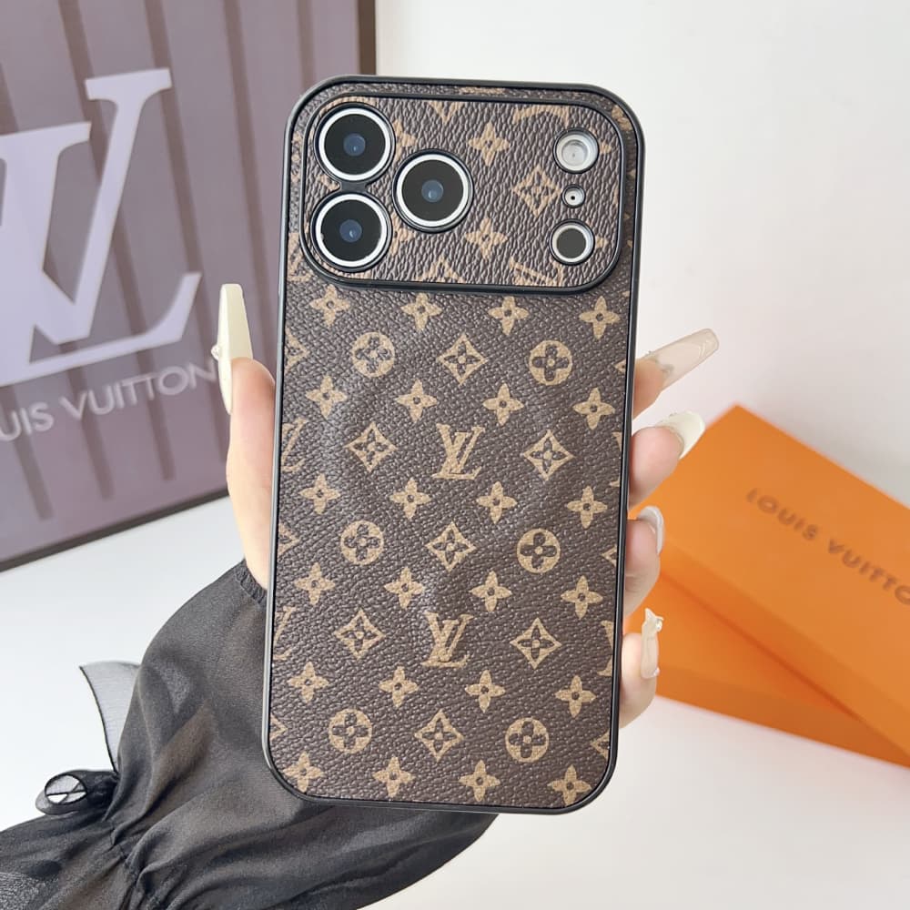 Luxury Monogram MagSafe Case for iPhone 12-17 Series