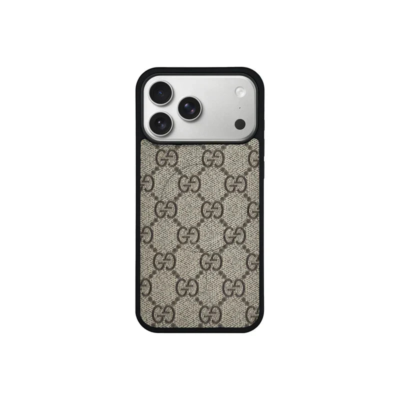 Designer Monogram MagSafe Case for iPhone 12-17 Series
