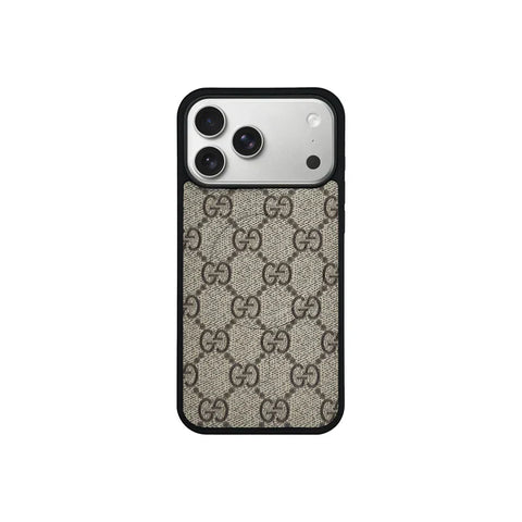 Designer Monogram MagSafe Case for iPhone 12-17 Series